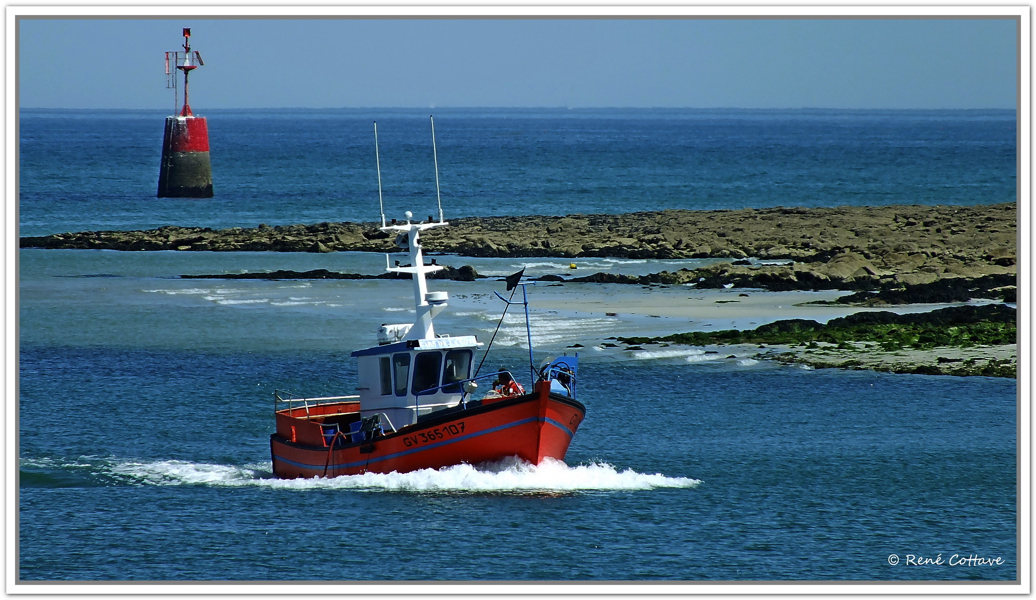 M René Cottave Retour de pêche Loctudy