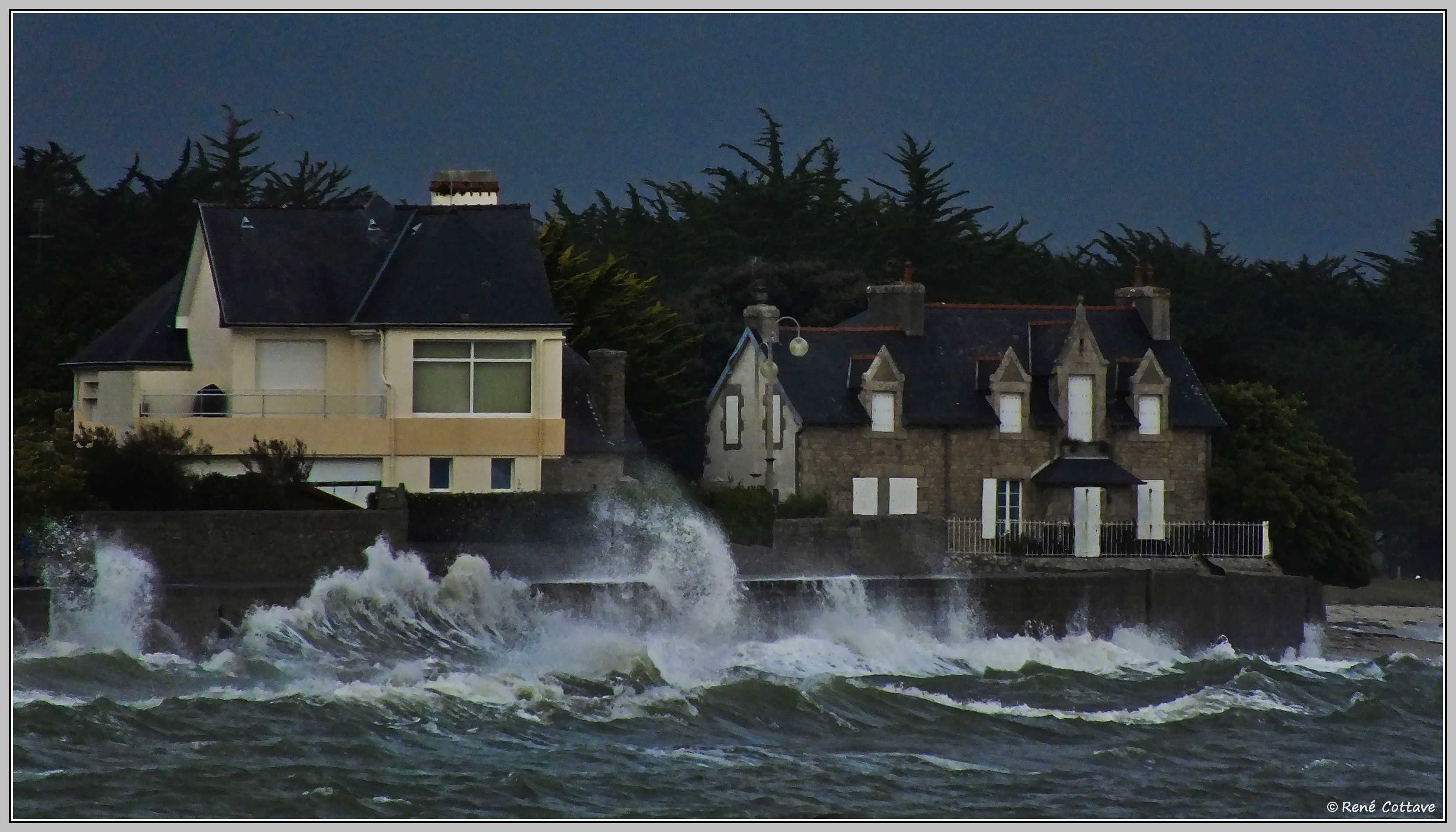 Rene gros temps sur l ile tudy 