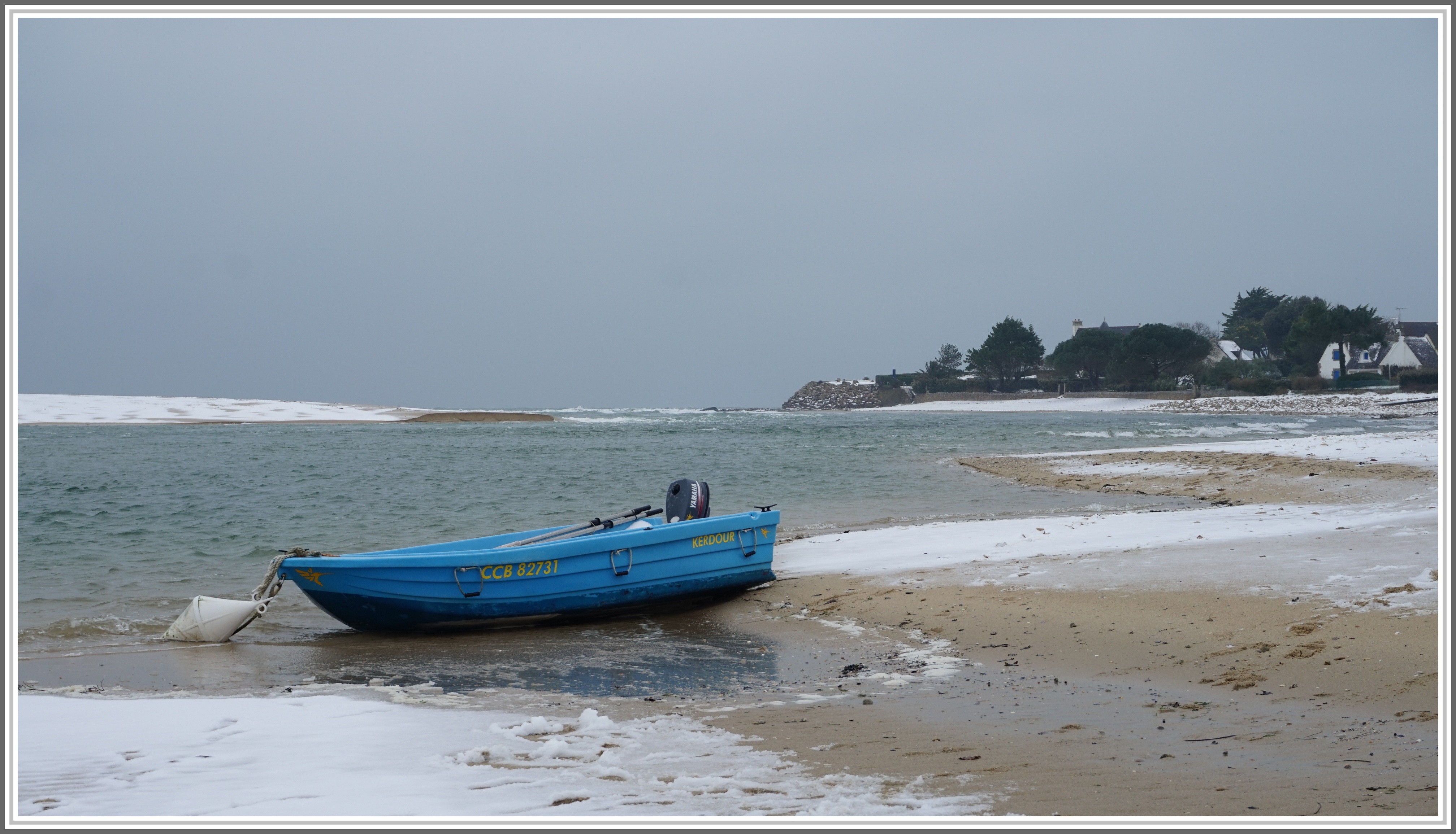 Yvon le letty sous la neige 